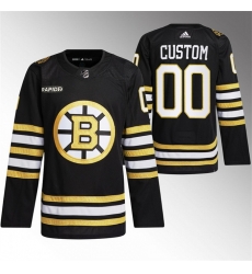 Men Women youth Boston Bruins Custom Black With Rapid7 Patch 100th Anniversary Stitched Jersey Men Women youth Boston Bruins Custom Black With Rapid7 Patch 100th Anniversary Stitched Jersey