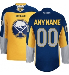 Men Women Youth Toddler Youth Gold Jersey - Customized Reebok Buffalo Sabres Third Men Women Youth Toddler Youth Gold Jersey - Customized Reebok Buffalo Sabres Third