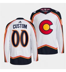 Men Women Youth Colorado Avalanche Custom 2022 23 White Reverse Retro Stitched Jersey Men Women Youth Colorado Avalanche Custom 2022 23 White Reverse Retro Stitched Jersey
