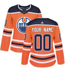 Men Women Youth Toddler Orange Jersey - Customized Adidas Edmonton Oilers Home II Men Women Youth Toddler Orange Jersey - Customized Adidas Edmonton Oilers Home II