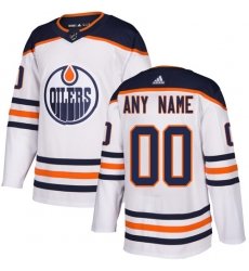 Men Women Youth Toddler White Jersey - Customized Adidas Edmonton Oilers Away Men Women Youth Toddler White Jersey - Customized Adidas Edmonton Oilers Away