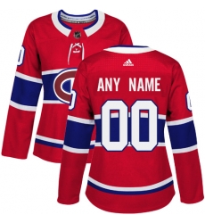Men Women Youth Toddler Red Jersey - Customized Adidas Montreal Canadiens Home II Men Women Youth Toddler Red Jersey - Customized Adidas Montreal Canadiens Home II
