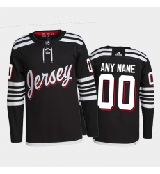 Men New Jersey Devils Active Player Custom 2021 2022 Black Stitched Jersey Men New Jersey Devils Active Player Custom 2021 2022 Black Stitched Jersey