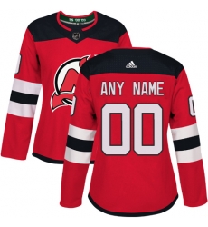 Men Women Youth Toddler Red Jersey - Customized Adidas New Jersey Devils Home II Men Women Youth Toddler Red Jersey - Customized Adidas New Jersey Devils Home II