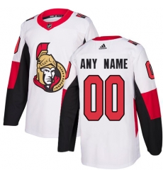 Men Women Youth Toddler White Jersey - Customized Adidas Ottawa Senators Away Men Women Youth Toddler White Jersey - Customized Adidas Ottawa Senators Away