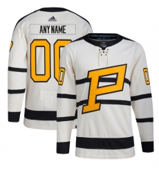 Men Women Youth Pittsburgh Penguins Custom Cream 2023 Winter Classic Stitched Jersey Men Women Youth Pittsburgh Penguins Custom Cream 2023 Winter Classic Stitched Jersey