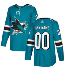 Men Women Youth Toddler Teal Green Jersey - Customized Adidas San Jose Sharks Home Men Women Youth Toddler Teal Green Jersey - Customized Adidas San Jose Sharks Home