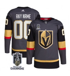 Men Women Youth Vegas Golden Knights Active Player Custom Gray 2023 Stanley Cup Champions Stitched Jersey Men Women Youth Vegas Golden Knights Active Player Custom Gray 2023 Stanley Cup Champions Stitched Jersey