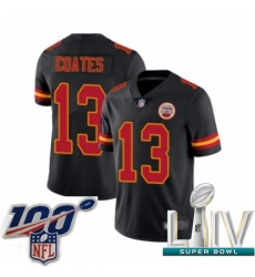 2020 Super Bowl LIV Men Kansas City Chiefs #13 Sammie Coates Limited Black Rush Vapor Untouchable Football Jersey 2020 Super Bowl LIV Men Kansas City Chiefs #13 Sammie Coates Limited Black Rush Vapor Untouchable Football Jersey