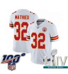 2020 Super Bowl LIV Men Kansas City Chiefs #32 Tyrann Mathieu White Vapor Untouchable Limited Player Football Jersey 2020 Super Bowl LIV Men Kansas City Chiefs #32 Tyrann Mathieu White Vapor Untouchable Limited Player Football Jersey