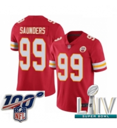 2020 Super Bowl LIV Men Kansas City Chiefs #99 Khalen Saunders Red Team Color Vapor Untouchable Limited Player Football Jersey 2020 Super Bowl LIV Men Kansas City Chiefs #99 Khalen Saunders Red Team Color Vapor Untouchable Limited Player Football Jersey