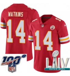 2020 Super Bowl LIV Men Nike Kansas City Chiefs #14 Sammy Watkins Red Team Color Vapor Untouchable Limited Player NFL Jersey 2020 Super Bowl LIV Men Nike Kansas City Chiefs #14 Sammy Watkins Red Team Color Vapor Untouchable Limited Player NFL Jersey