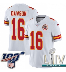 2020 Super Bowl LIV Men Nike Kansas City Chiefs #16 Len Dawson White Vapor Untouchable Limited Player NFL Jersey 2020 Super Bowl LIV Men Nike Kansas City Chiefs #16 Len Dawson White Vapor Untouchable Limited Player NFL Jersey