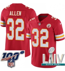 2020 Super Bowl LIV Men Nike Kansas City Chiefs #32 Marcus Allen Red Team Color Vapor Untouchable Limited Player NFL Jersey 2020 Super Bowl LIV Men Nike Kansas City Chiefs #32 Marcus Allen Red Team Color Vapor Untouchable Limited Player NFL Jersey