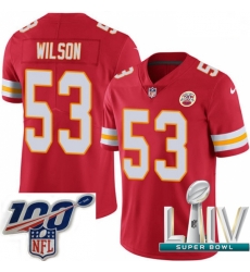 2020 Super Bowl LIV Men Nike Kansas City Chiefs #53 Ramik Wilson Red Team Color Vapor Untouchable Limited Player NFL Jersey 2020 Super Bowl LIV Men Nike Kansas City Chiefs #53 Ramik Wilson Red Team Color Vapor Untouchable Limited Player NFL Jersey