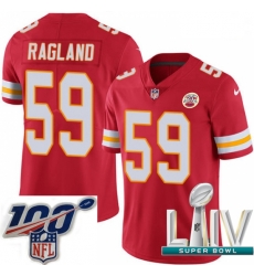 2020 Super Bowl LIV Men Nike Kansas City Chiefs #59 Reggie Ragland Red Team Color Vapor Untouchable Limited Player NFL Jersey 2020 Super Bowl LIV Men Nike Kansas City Chiefs #59 Reggie Ragland Red Team Color Vapor Untouchable Limited Player NFL Jersey