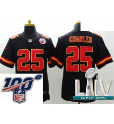 2020 Super Bowl LIV Youth Kansas City Chiefs #25 Jamaal Charles Black Team Color Vapor Untouchable Limited Player Football Jersey 2020 Super Bowl LIV Youth Kansas City Chiefs #25 Jamaal Charles Black Team Color Vapor Untouchable Limited Player Football Jersey
