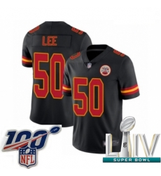 2020 Super Bowl LIV Youth Kansas City Chiefs #50 Darron Lee Limited Black Rush Vapor Untouchable Football Jersey 2020 Super Bowl LIV Youth Kansas City Chiefs #50 Darron Lee Limited Black Rush Vapor Untouchable Football Jersey
