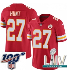 2020 Super Bowl LIV Youth Nike Kansas City Chiefs #27 Kareem Hunt Red Team Color Vapor Untouchable Limited Player NFL Jersey 2020 Super Bowl LIV Youth Nike Kansas City Chiefs #27 Kareem Hunt Red Team Color Vapor Untouchable Limited Player NFL Jersey