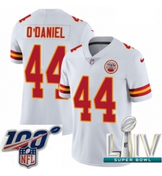 2020 Super Bowl LIV Youth Nike Kansas City Chiefs #44 Dorian O'Daniel White Vapor Untouchable Limited Player NFL Jersey 2020 Super Bowl LIV Youth Nike Kansas City Chiefs #44 Dorian O'Daniel White Vapor Untouchable Limited Player NFL Jersey