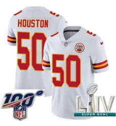 2020 Super Bowl LIV Youth Nike Kansas City Chiefs #50 Justin Houston White Vapor Untouchable Limited Player NFL Jersey 2020 Super Bowl LIV Youth Nike Kansas City Chiefs #50 Justin Houston White Vapor Untouchable Limited Player NFL Jersey