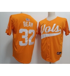 Men Tennessee Volunteers #32 Drew Beam Orange Stitched Jersey Men Tennessee Volunteers #32 Drew Beam Orange Stitched Jersey