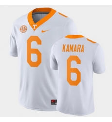 Men Tennessee Volunteers Alvin Kamara Game White College Football Jersey Men Tennessee Volunteers Alvin Kamara Game White College Football Jersey