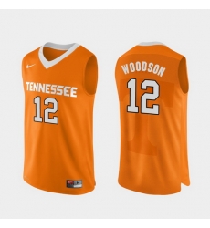 Men Tennessee Volunteers Brad Woodson Orange Authentic Performace College Basketball Jersey Men Tennessee Volunteers Brad Woodson Orange Authentic Performace College Basketball Jersey