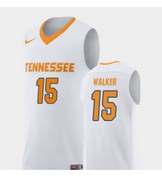 Men Tennessee Volunteers Derrick Walker White Replica College Basketball Jersey Men Tennessee Volunteers Derrick Walker White Replica College Basketball Jersey