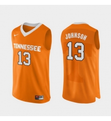 Men Tennessee Volunteers Jalen Johnson Orange Authentic Performace College Basketball Jersey Men Tennessee Volunteers Jalen Johnson Orange Authentic Performace College Basketball Jersey