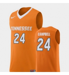 Men Tennessee Volunteers Lucas Campbell Orange Replica College Basketball Jersey Men Tennessee Volunteers Lucas Campbell Orange Replica College Basketball Jersey
