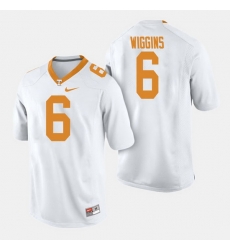 Men Tennessee Volunteers Shaq Wiggins College Football White Jersey Men Tennessee Volunteers Shaq Wiggins College Football White Jersey