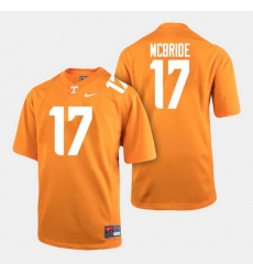 Men Tennessee Volunteers Will Mcbride College Football Orange Jersey Men Tennessee Volunteers Will Mcbride College Football Orange Jersey