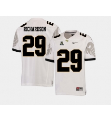 Men Ucf Knights Cordarrian Richardson White College Football Aac Jersey Men Ucf Knights Cordarrian Richardson White College Football Aac Jersey