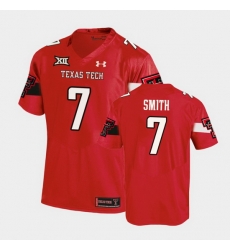 Men Texas Tech Red Raiders Donovan Smith Replica Red Football Team Jersey Men Texas Tech Red Raiders Donovan Smith Replica Red Football Team Jersey
