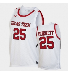 Men Texas Tech Red Raiders Nimari Burnett Replica White Basketball 2020 21 Jersey Men Texas Tech Red Raiders Nimari Burnett Replica White Basketball 2020 21 Jersey