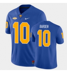Men Pitt Panthers Jaylon Barden College Football Royal Game Jersey Men Pitt Panthers Jaylon Barden College Football Royal Game Jersey