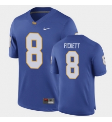 Men Pitt Panthers Kenny Pickett Game Royal Football Jersey Men Pitt Panthers Kenny Pickett Game Royal Football Jersey
