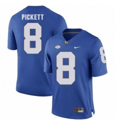 Women Pittsburgh Panthers #8 Kenny Pickett Blue NCAA Football Jersey Women Pittsburgh Panthers #8 Kenny Pickett Blue NCAA Football Jersey