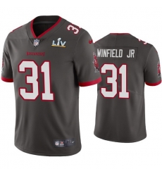 Men Antoine Winfield Jr. Buccaneers Pewter Super Bowl Lv Vapor Limited Jersey Men Antoine Winfield Jr. Buccaneers Pewter Super Bowl Lv Vapor Limited Jersey