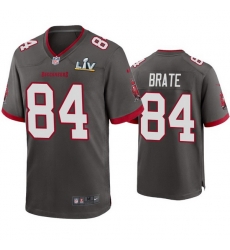 Men Cameron Brate Buccaneers Pewter Super Bowl Lv Game Jersey Men Cameron Brate Buccaneers Pewter Super Bowl Lv Game Jersey
