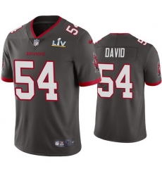 Men Lavonte David Buccaneers Pewter Super Bowl Lv Vapor Limited Jersey Men Lavonte David Buccaneers Pewter Super Bowl Lv Vapor Limited Jersey