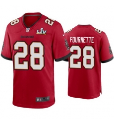 Men Leonard Fournette Buccaneers Red Super Bowl Lv Game Jersey Men Leonard Fournette Buccaneers Red Super Bowl Lv Game Jersey