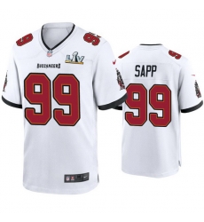 Men Warren Sapp Buccaneers White Super Bowl Lv Game Jersey Men Warren Sapp Buccaneers White Super Bowl Lv Game Jersey
