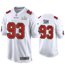 Ndamukong Suh Buccaneers White Super Bowl Lv Game Fashion Jersey Ndamukong Suh Buccaneers White Super Bowl Lv Game Fashion Jersey