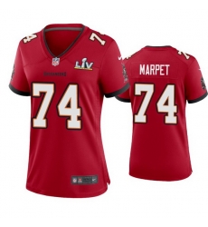 Women Ali Marpet Buccaneers Red Super Bowl Lv Game Jersey Women Ali Marpet Buccaneers Red Super Bowl Lv Game Jersey