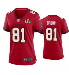 Women Antonio Brown Buccaneers Red Super Bowl Lv Game Jersey Women Antonio Brown Buccaneers Red Super Bowl Lv Game Jersey