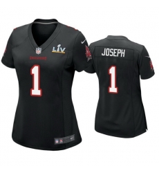 Women Greg Joseph Buccaneers Black Super Bowl Lv Game Fashion Jersey Women Greg Joseph Buccaneers Black Super Bowl Lv Game Fashion Jersey
