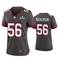 Women Hardy Nickerson Buccaneers Pewter Super Bowl Lv Game Jersey Women Hardy Nickerson Buccaneers Pewter Super Bowl Lv Game Jersey