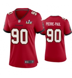 Women Jason Pierre Paul Buccaneers Red Super Bowl Lv Game Jersey Women Jason Pierre Paul Buccaneers Red Super Bowl Lv Game Jersey